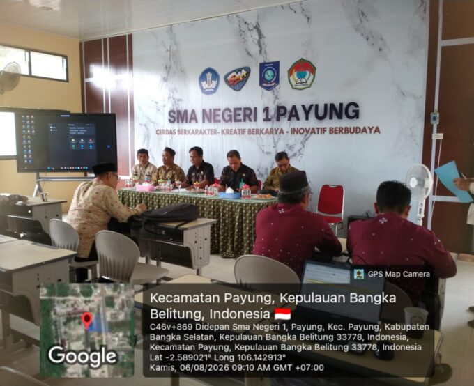 Rakor Program Sekolah SMA, SMK, SLB Bangka Selatan